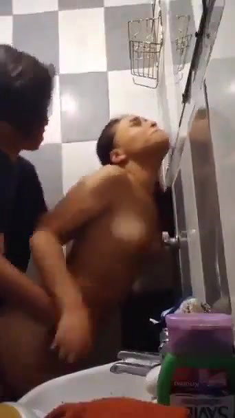 self recorded standing sex