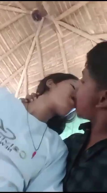 lovers fun in cafe