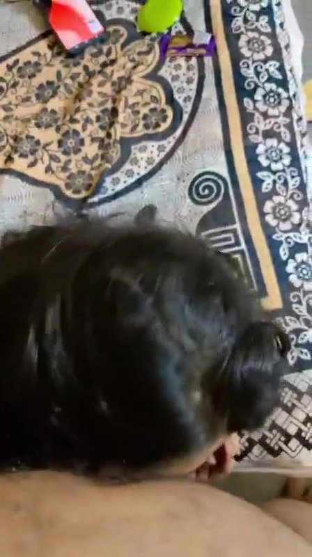 Beautiful girl hot Blowjob