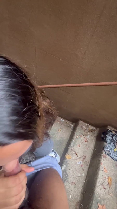 Blowjob on publically