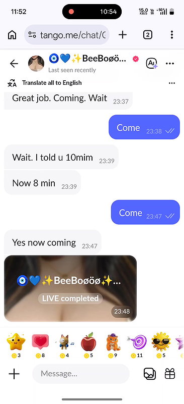 BeeBooo tango