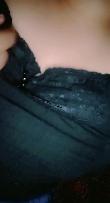 Beautiful hand playing with boobs