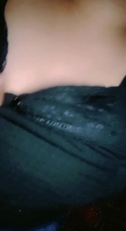 Beautiful hand playing with boobs