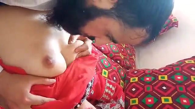 Muslim man sucking boobs and pressing