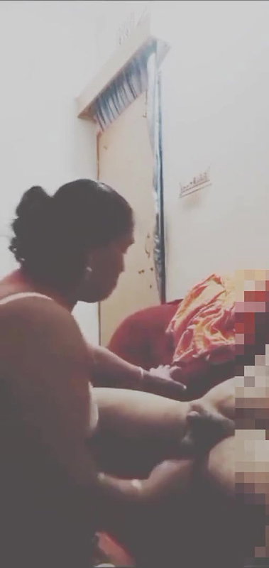 Aunty Blowjob his husband