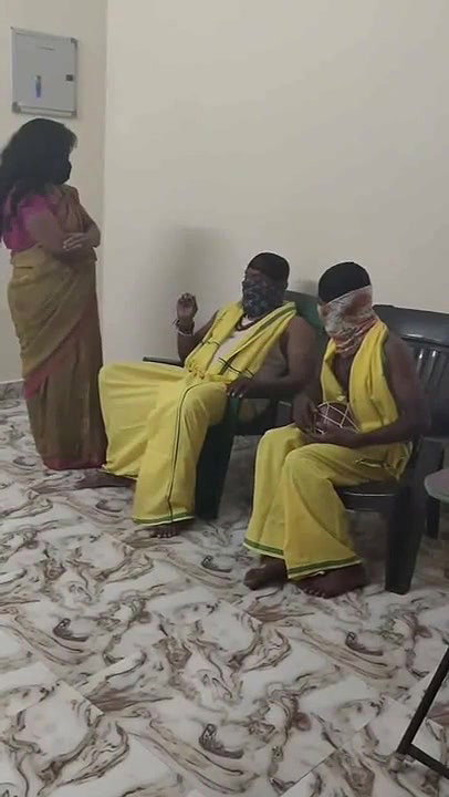 Two Swamiji s Fucked Aunty   when No One in Home