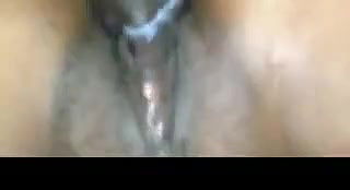 cock goes deep in to her pussy