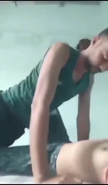 I fucked her with both legs spread wide