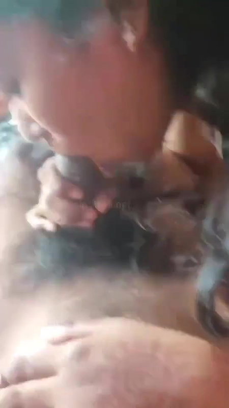Beautiful Innocent Face Girl Giving Blowjob