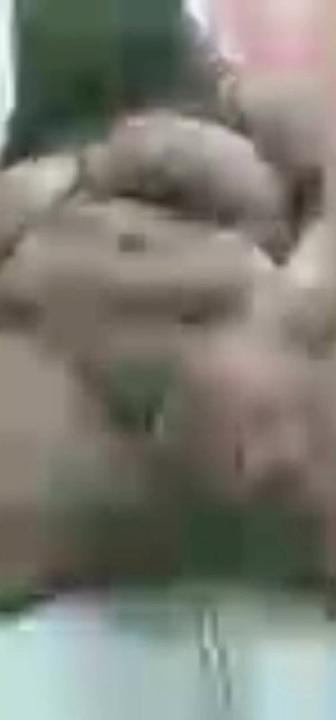 Big Ass Horny Tanker Girl Masturbating in VC