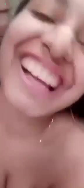 Indian girl talking and showing boobs