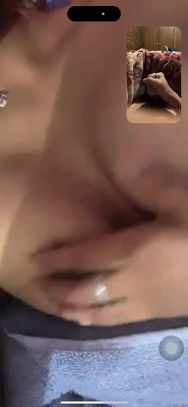 Nepali girl Showing boobs in video call and bf jerking his dick