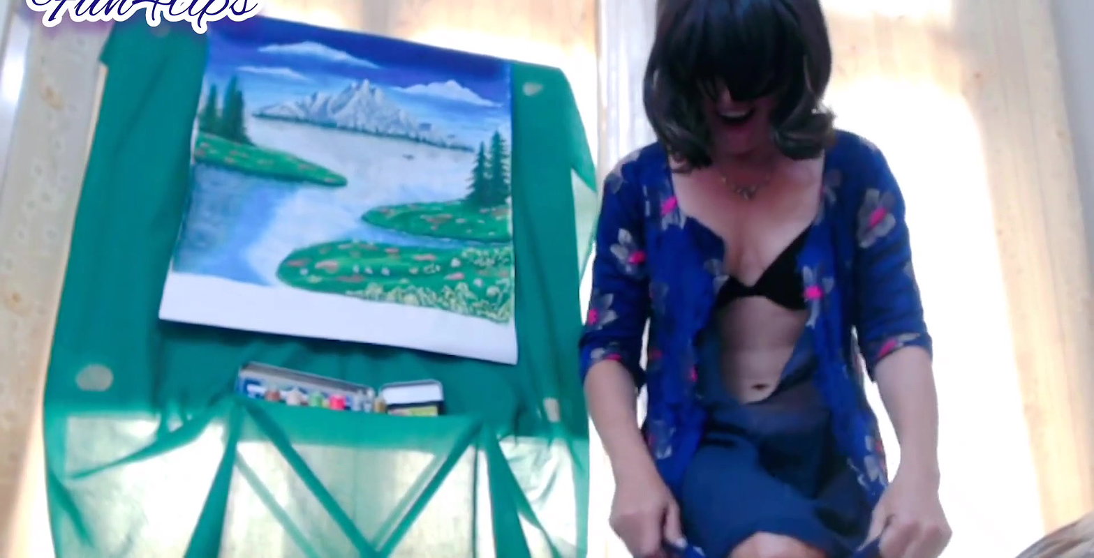 Dress Teared Down In Web Cam Show