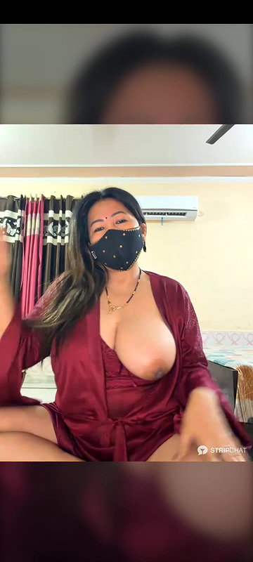 88pink 5 one boobs open mahroon nighty nepali randi bhabhi