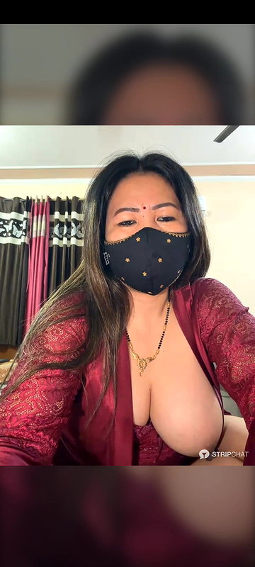 88pink 5 one boobs open mahroon nighty nepali randi bhabhi