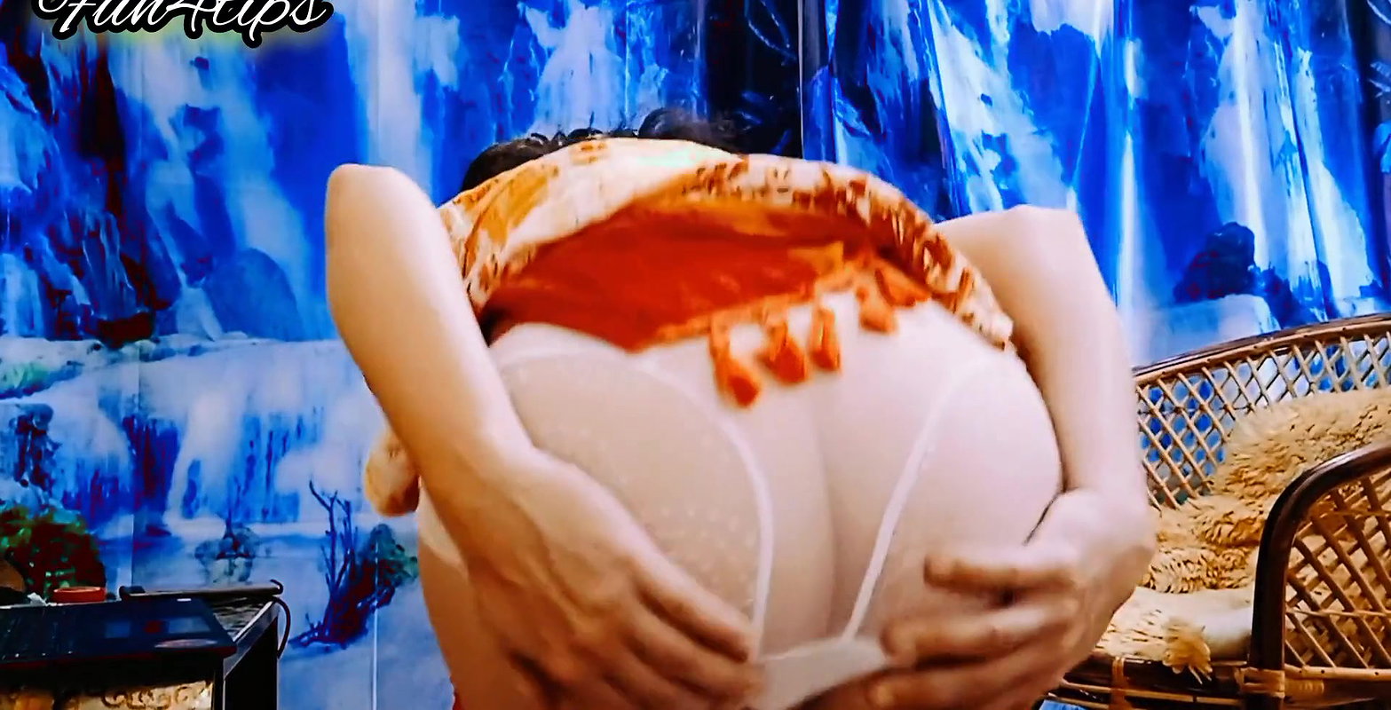 Flashing Sexy White Panties