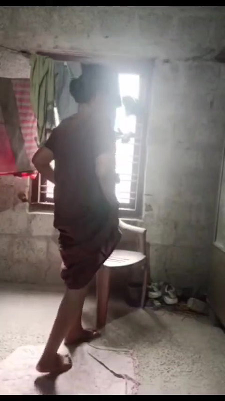 Mom Changing Clothes Her Son Recording