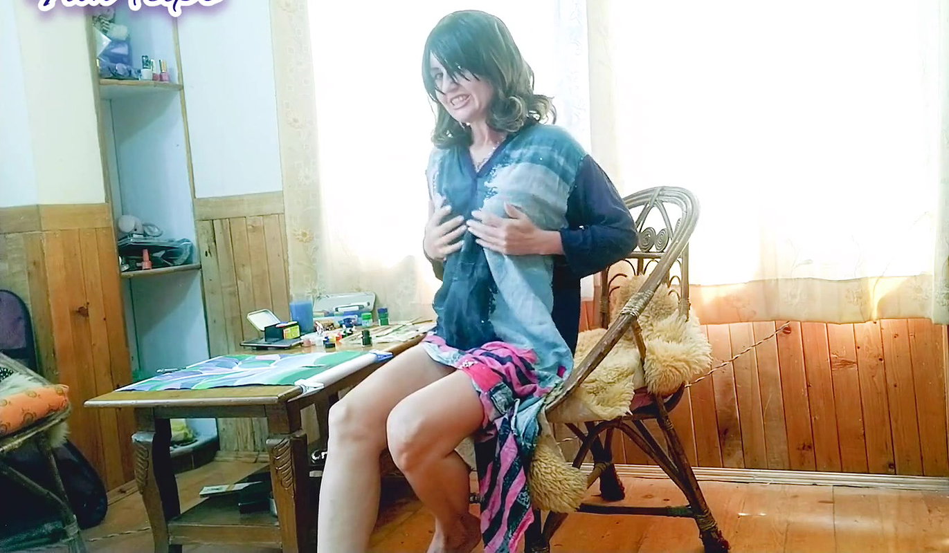 Girl Stripped By Tearing Dress