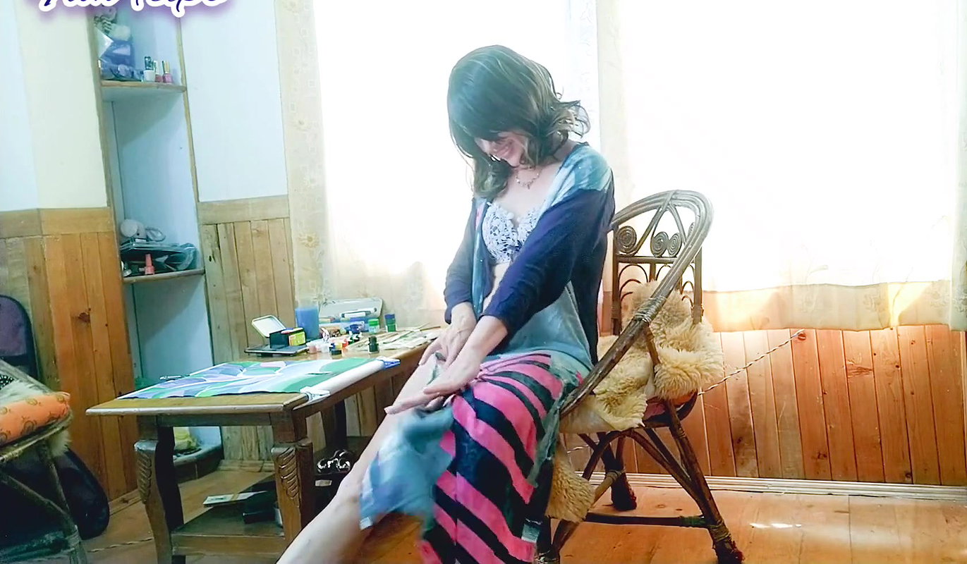 Girl Stripped By Tearing Dress