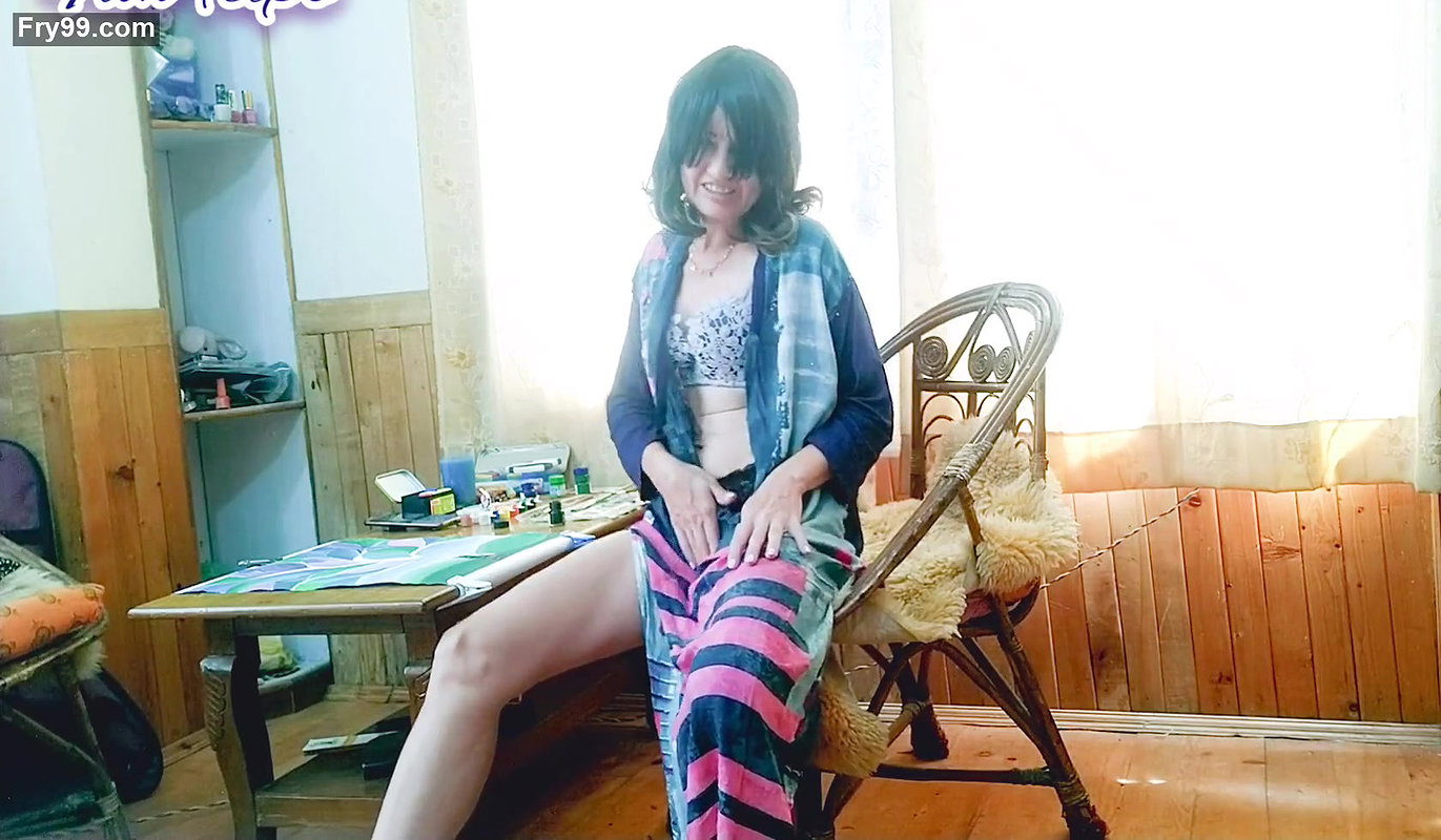 Girl Stripped By Tearing Dress