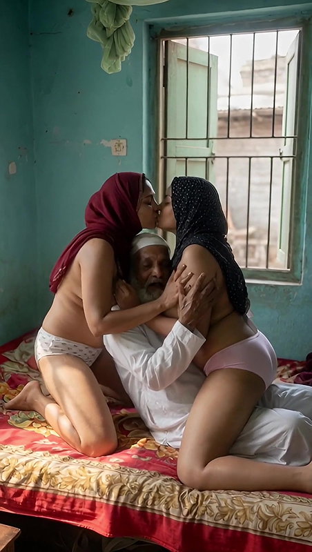super horny big boobs two Hijabi muslim