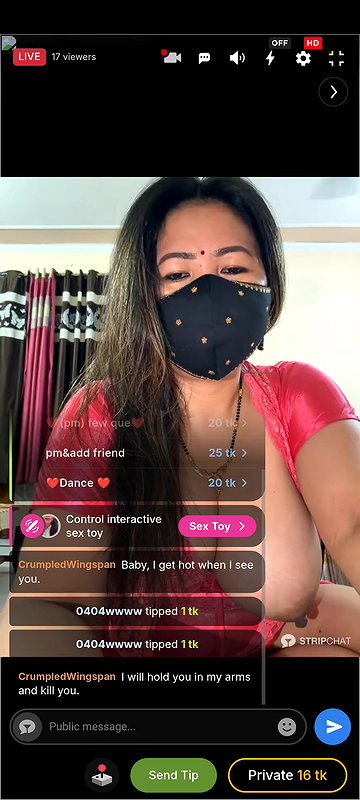 88pink 1 one boobs open pink nighty nepali randi bhabhi