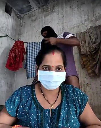 Bhabhi giving Blowjob and enjoying