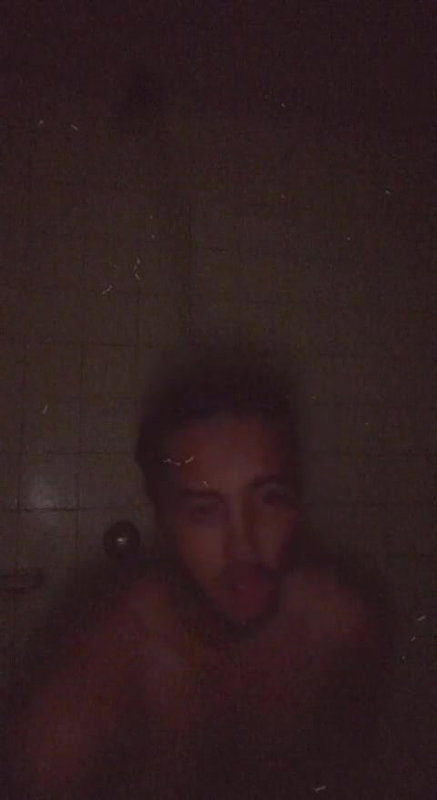 cute lovers kiss and bathing