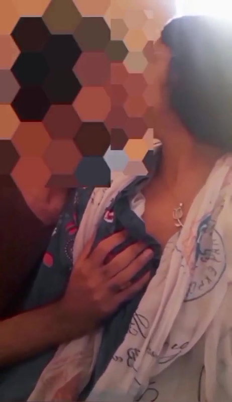 horny gf boobs slapped