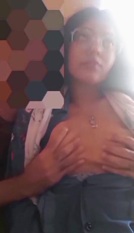 horny gf boobs slapped