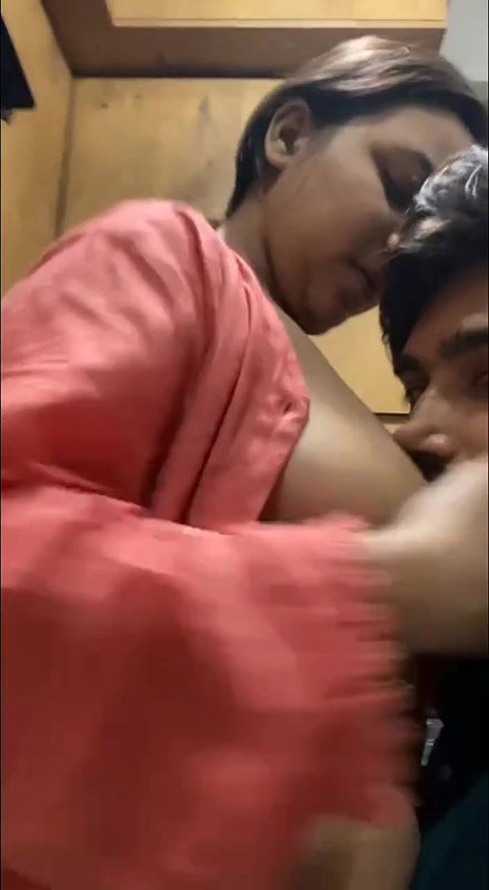 Sucking boobs in hotel