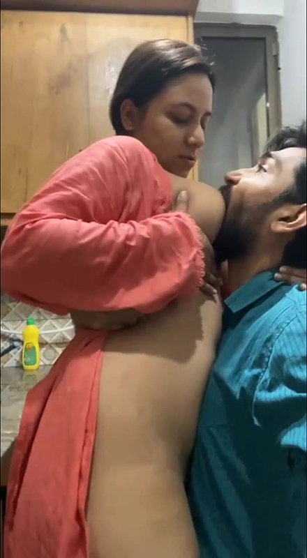 Sucking boobs in hotel