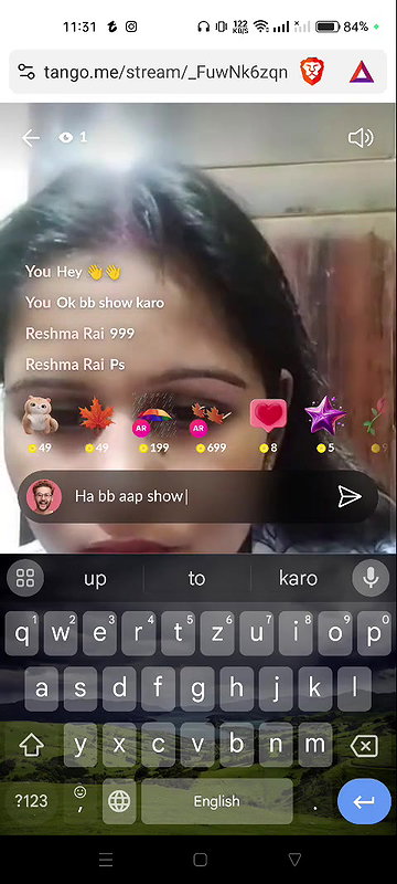 Reshma Rai tango 121 video urf singer bhabi