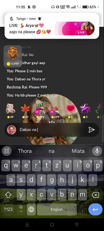 Reshma Rai tango 121 video urf singer bhabi