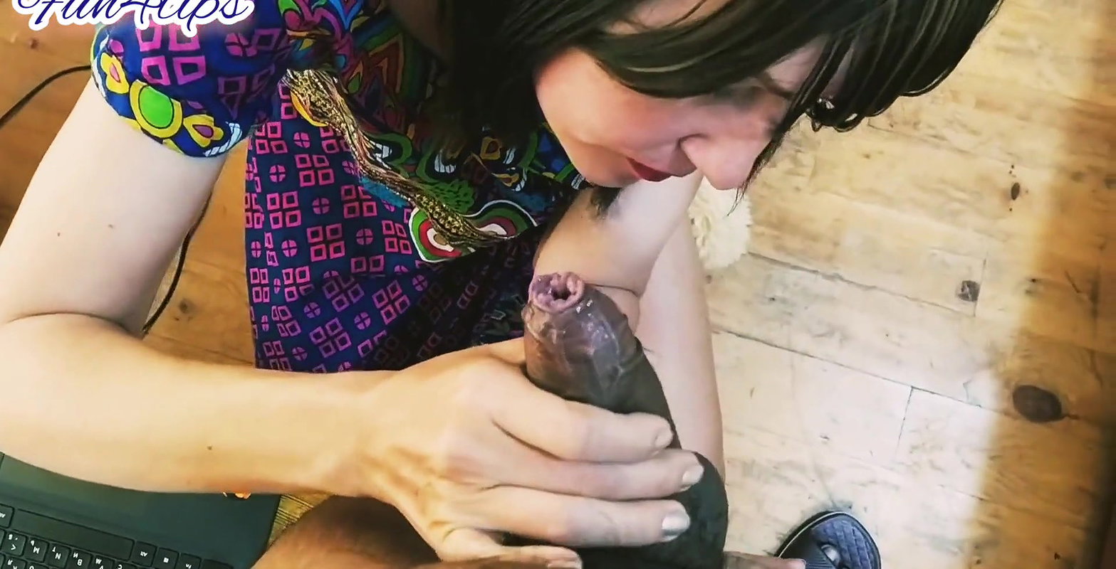 He Knows To Handles This Petite Cock Hungry Slut