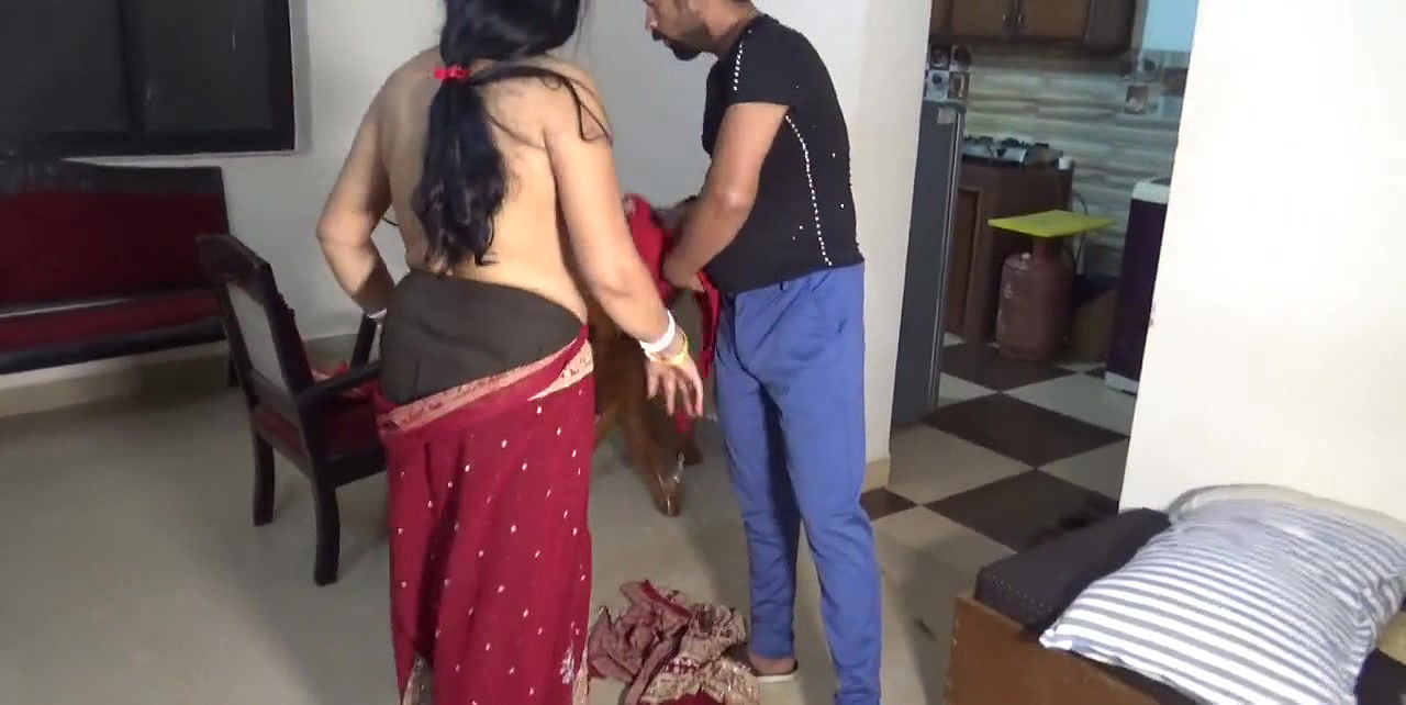 Hindi Desi Bhabi was fucked by Devar in Kitchen, Bathroom and sofa with full Hindi audio