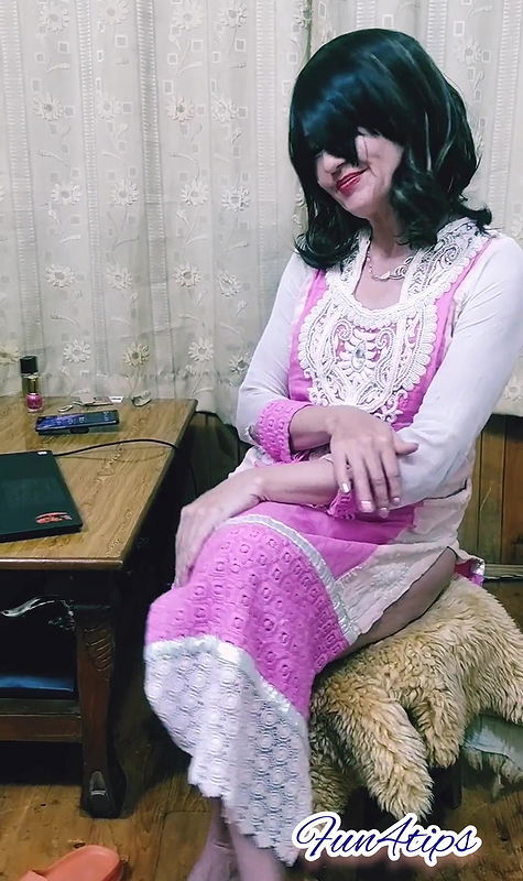 Horny Milf Takes Of Bra