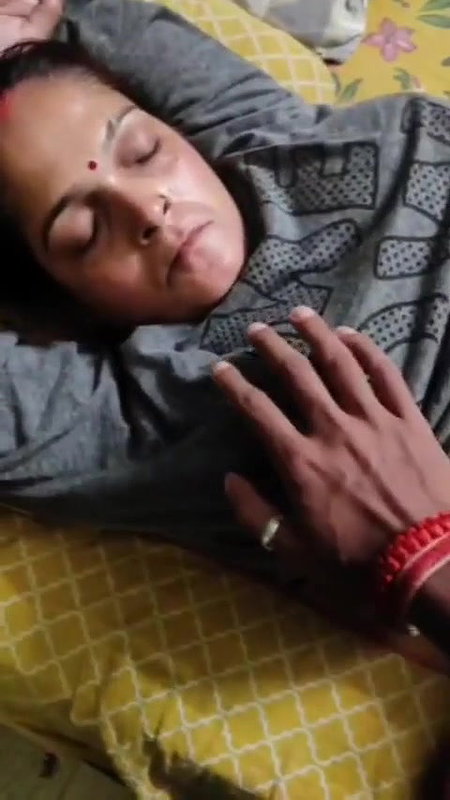 Sleeping Mom Boobs Secretly Pressed By Son in law