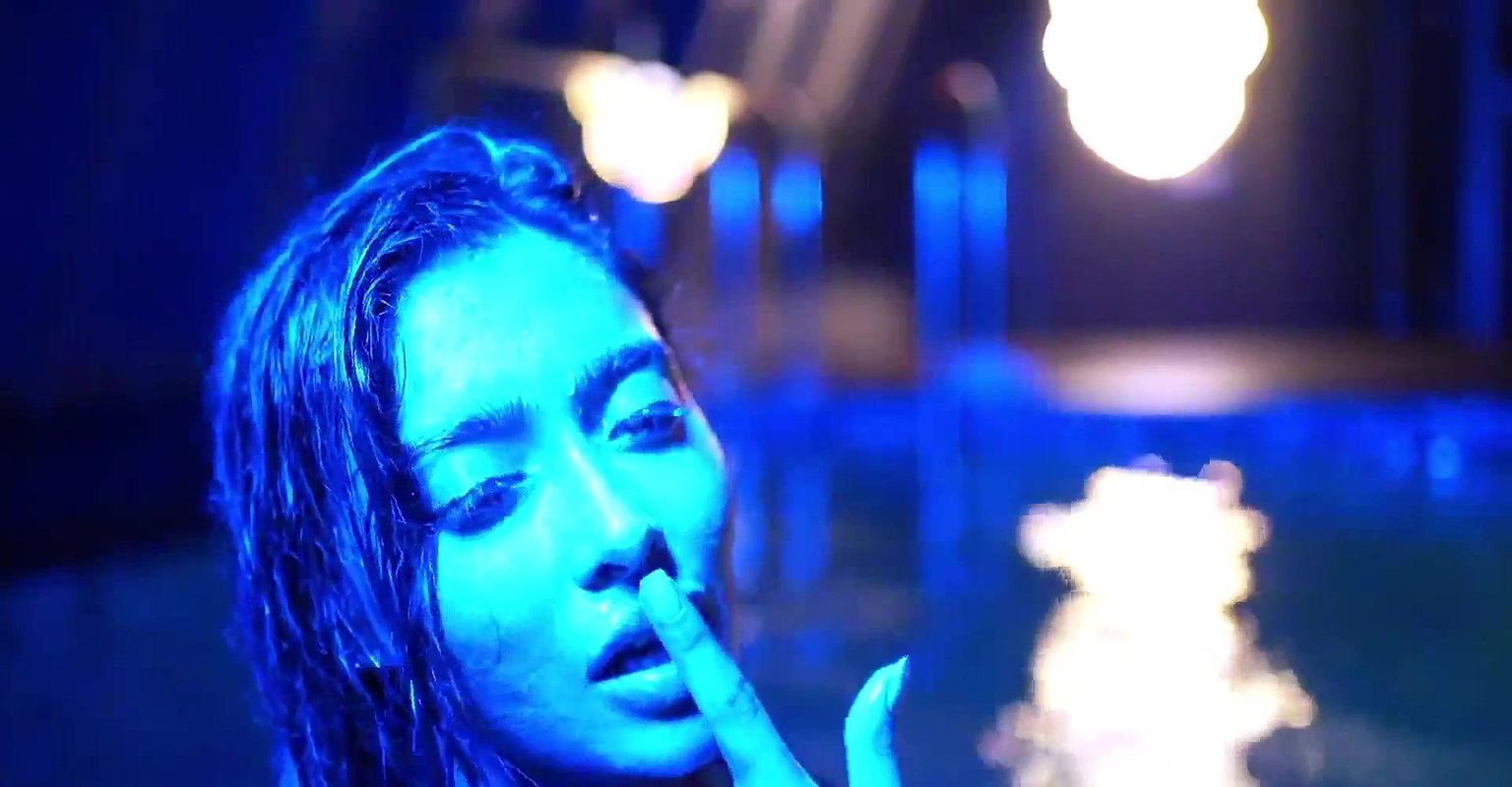 Ullu Actress Thea Dsuuza Nude in Pool