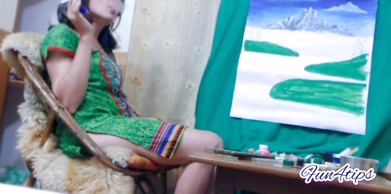 Hot girl perfect smoking Art