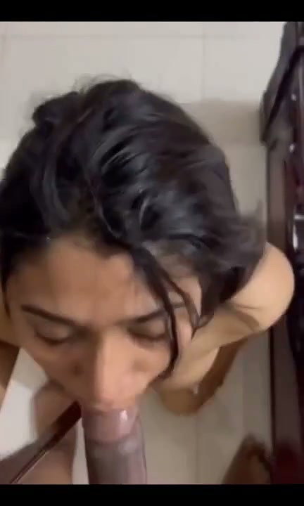 Horny Girl BDSM Giving Blowjob