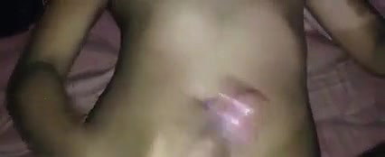 huge cum on her stomach