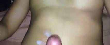 huge cum on her stomach