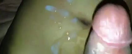 huge cum on her stomach