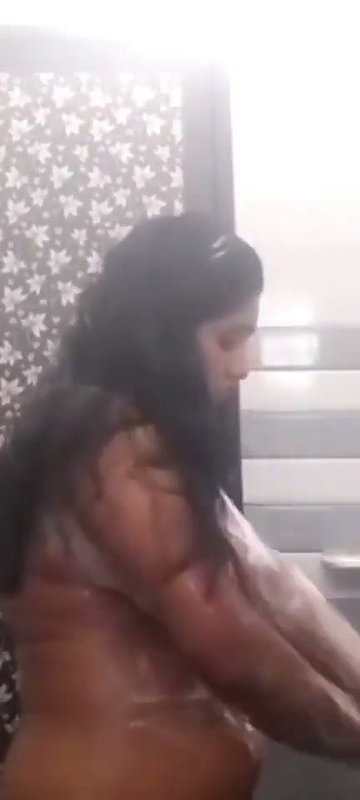 Indian girl taking bath pt 2
