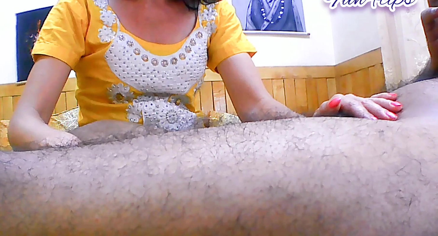 I Love His Cock Using Mouth And Feet