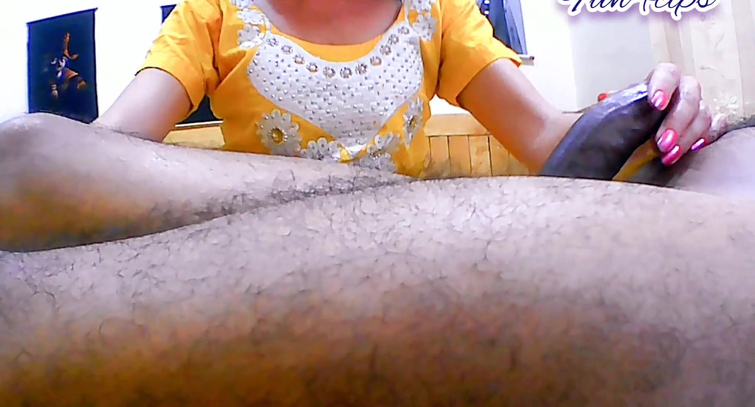 I Love His Cock Using Mouth And Feet