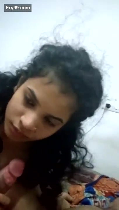 Cute Desi Babe Sucking Cock