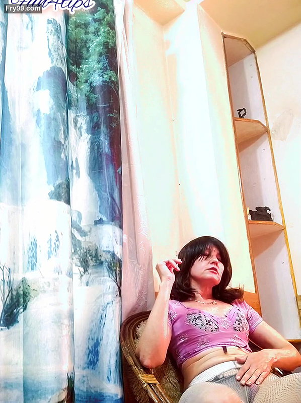 My neighbor’s smoking wife is a hot slut