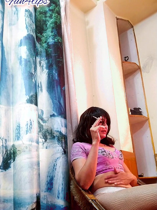 My neighbor’s smoking wife is a hot slut